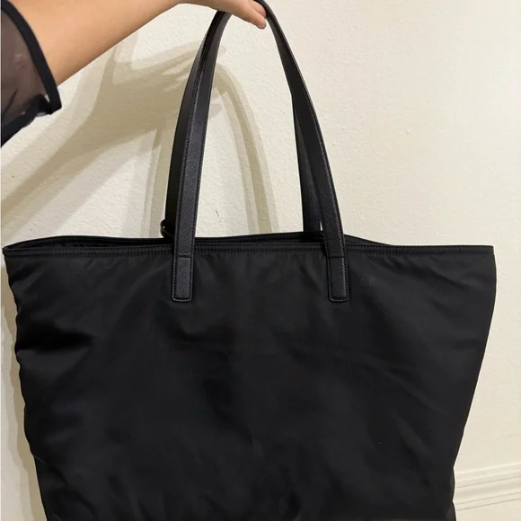 Prada Black Nylon Tote - Picture 2 of 6